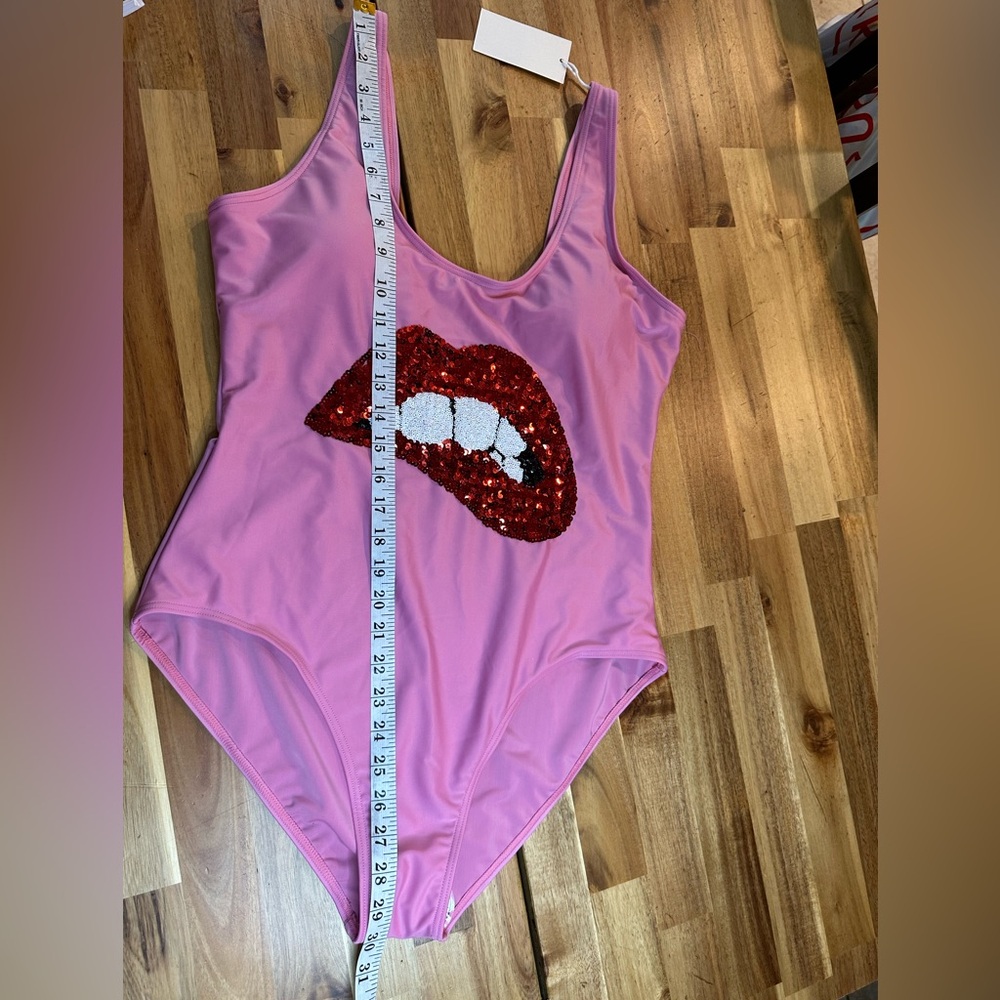 Queen Dream Pink Bathing Suit | NWT | Size XL - Picture 5 of 7